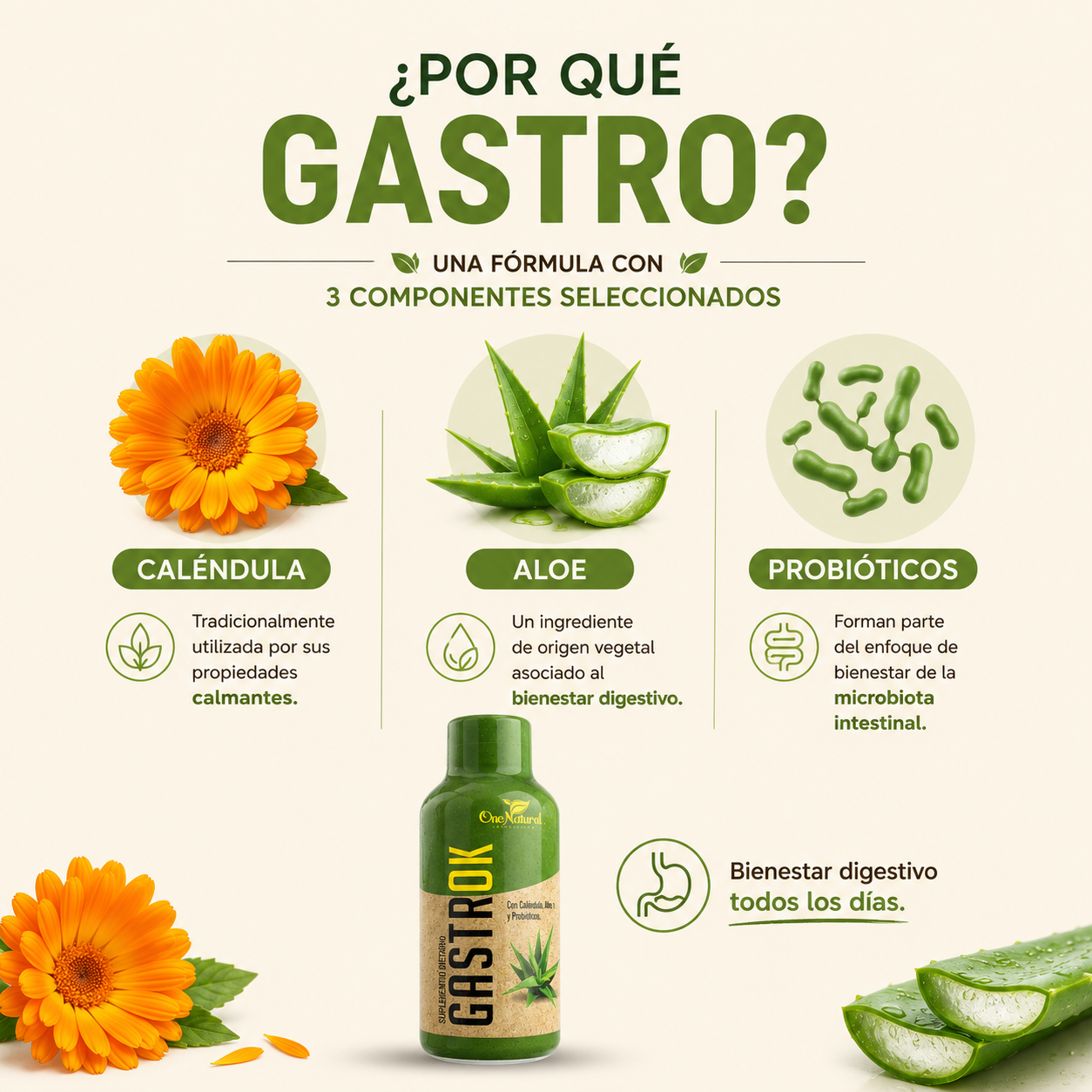 GASTROK™ Deja de sentirte pesado. Empieza a disfrutar.
