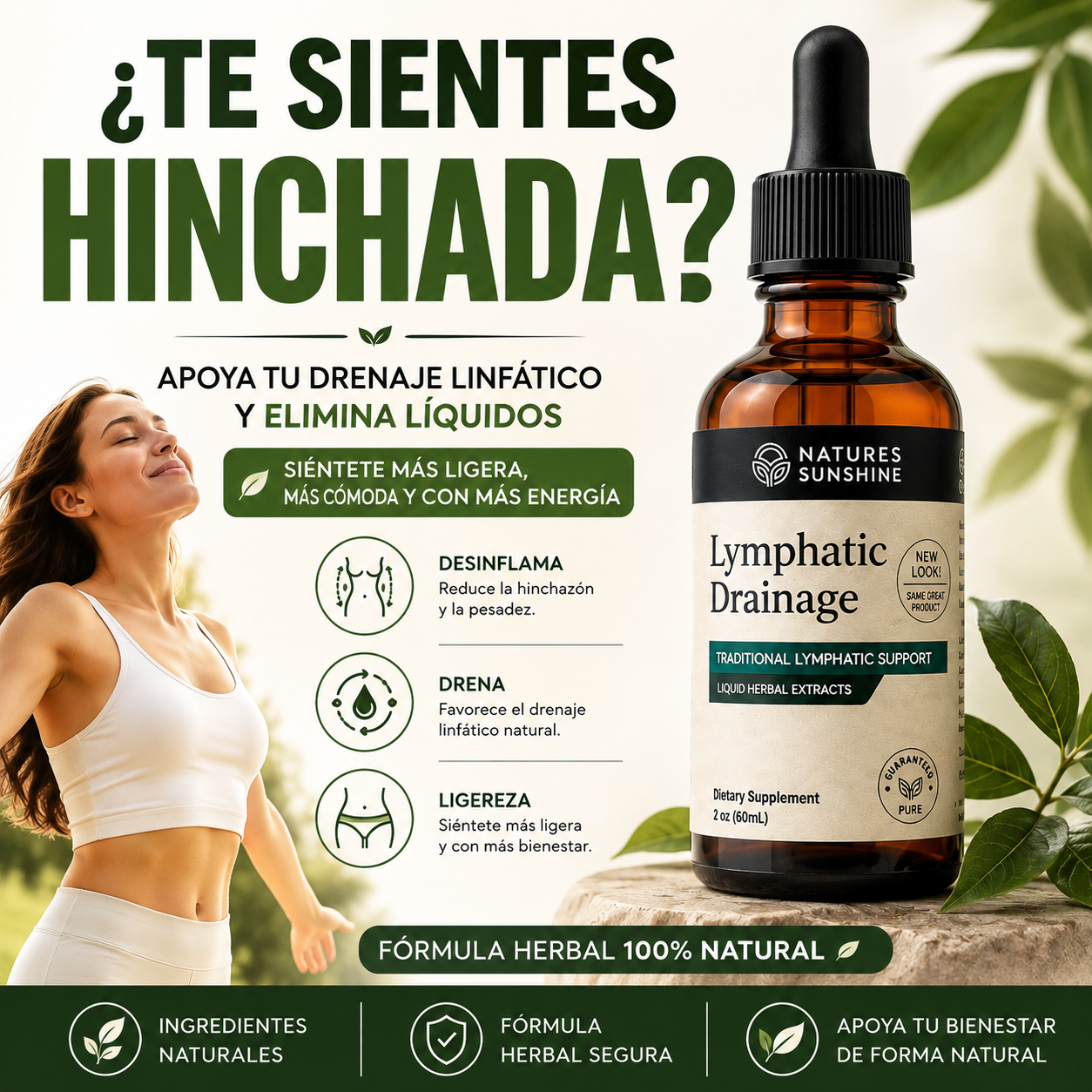 Lymphatic Drainage™ | Elimina líquidos y siéntete más ligera